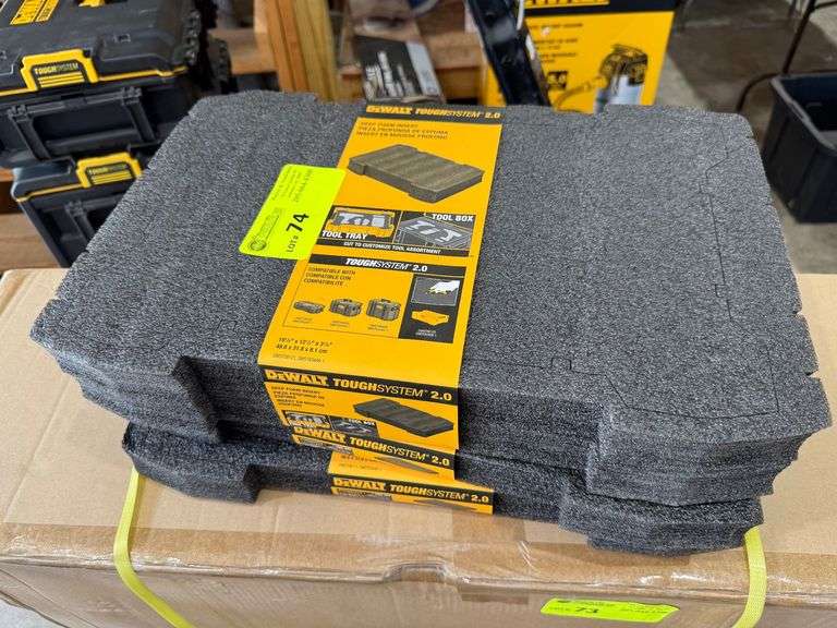 (4) New Dewalt Deep Foam Insert image