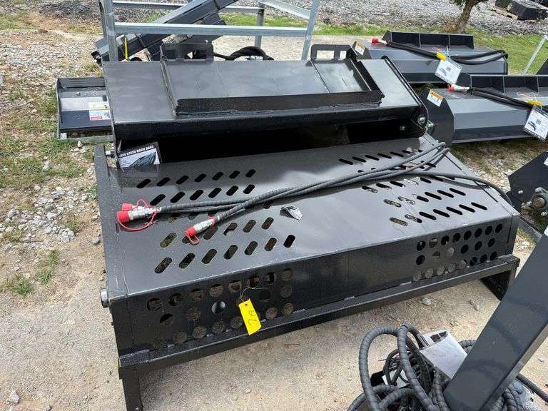 2025 GIYI Unused GY-RR78 Skidsteer Rock Rake image
