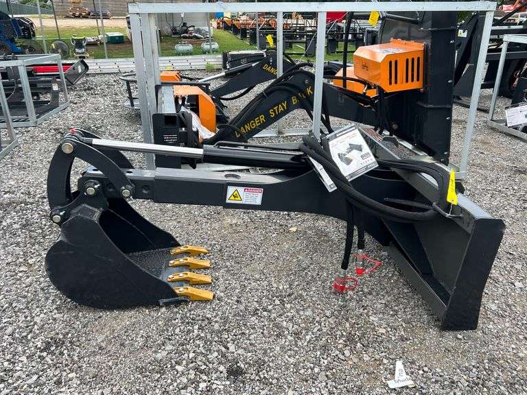 2025 Landhonor Unused BH-12-72D Big Arm Backhoe for Skidsteer image