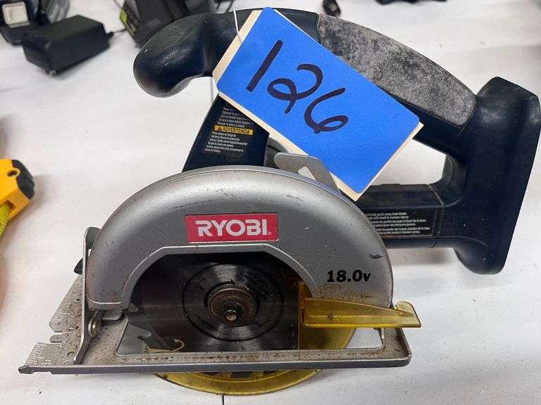 Ryobi 18.OV Saw - No battery image