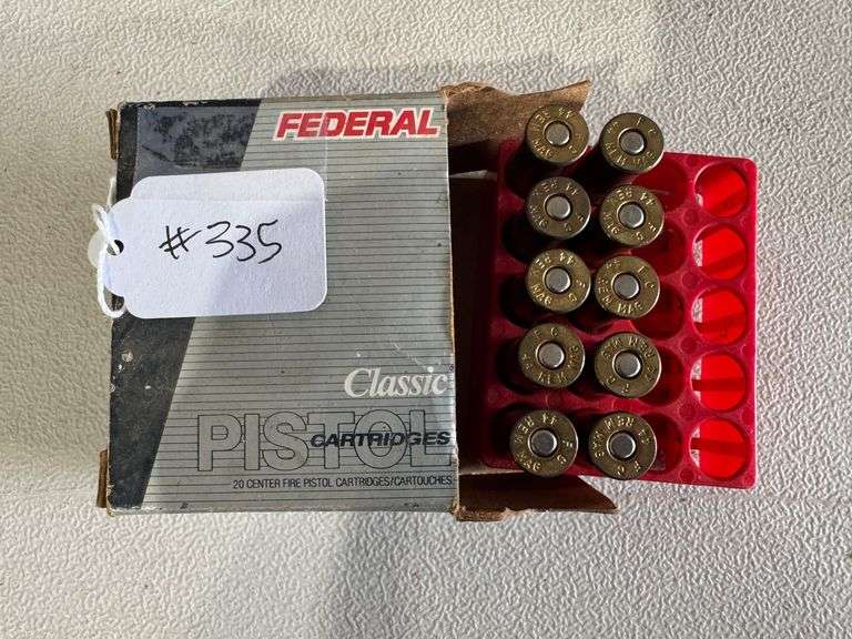 Federal 44 REM Ammo - Qty: 10 image
