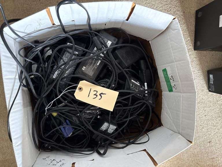 Assorted Computer Cables and Wires image