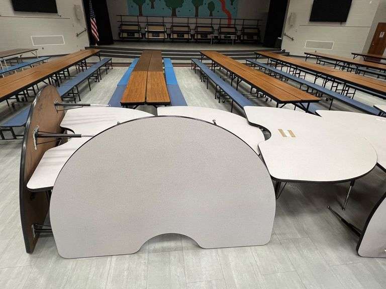 (5) Gray Classroom Kidney Tables image