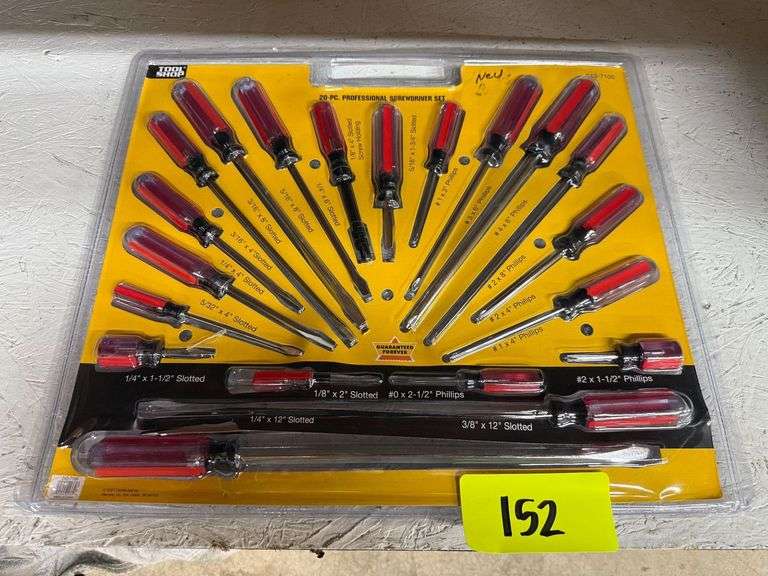 20-Pc Professional Screwdriver Set image