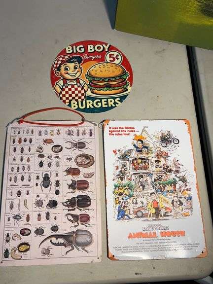 (3) Metal Signs image