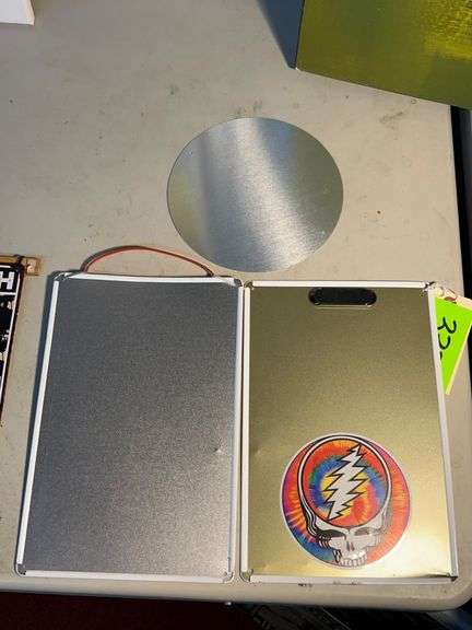 (3) Metal Signs
