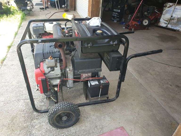 Dayton 10,000 Watt Generator Honda 20.0 V Twin