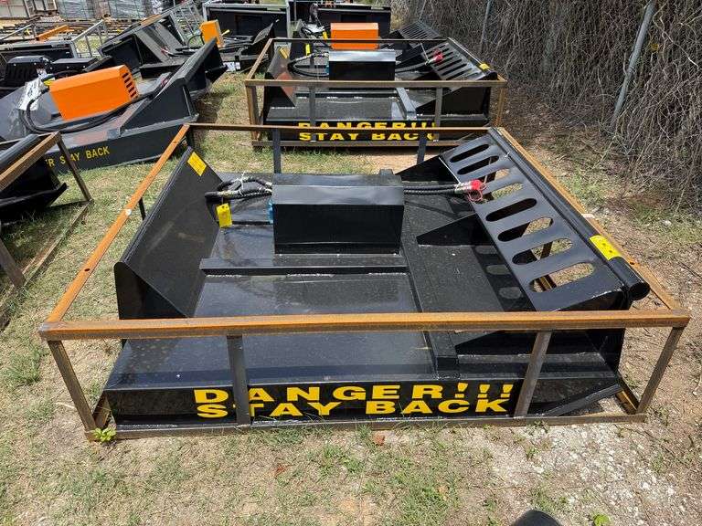 2025 AGT Industrial Mower King Unused SSRC Skidsteer Brush Cutter image