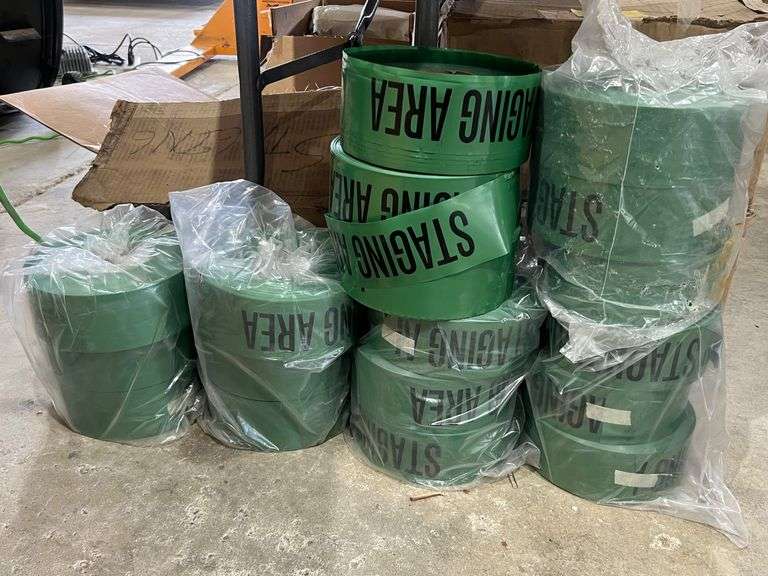 Lot - (18) Rolls Baracade Tape image