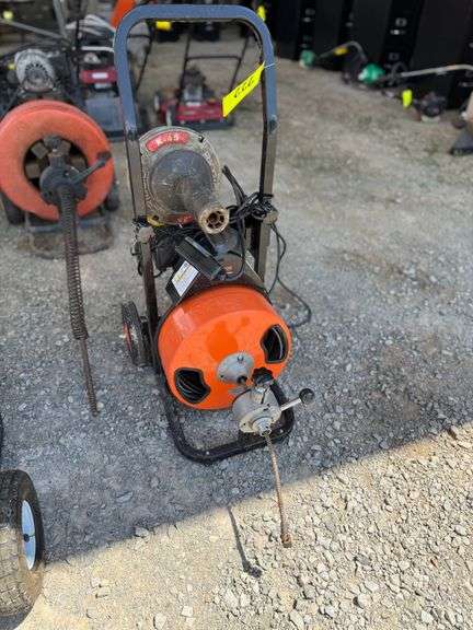 Vevor Electric Drain Cleaner and Ridgid K-45 Sink Machine image