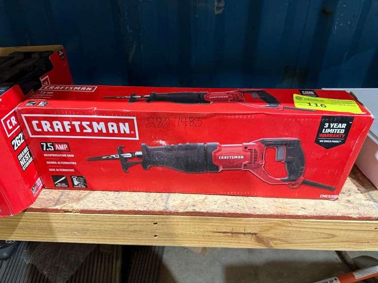 New Craftsman Corded Reciprocating Saw image