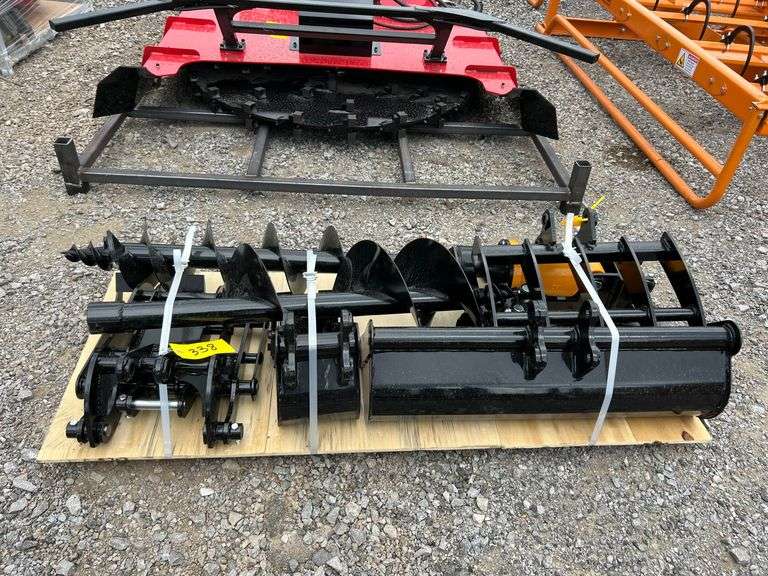 Pallet - 2025 MIVA Unused Mini-Excavator Attachments Set image