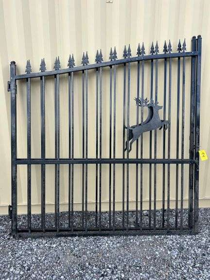 2025 Miva Unused Decorated Entrance Gates, Pair image