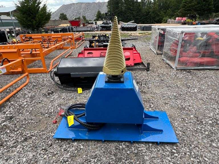 2025 GIYI Unused GY-LS43B Skid Steer Hydraulic Log Splitter image