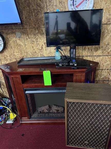 Insignia TV - Works / Fireplace/(3) Speakers image