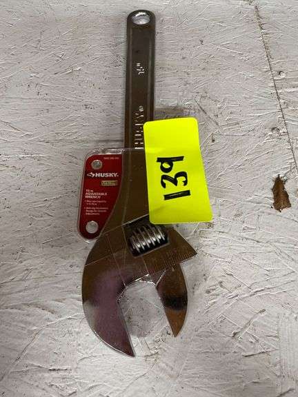 Husky 15in Adjustable Wrench image