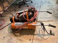 Rigid Mini wheelbarrel 5 gallon 90 PSI Compressor