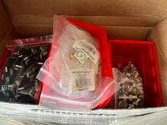 Pallet:  Phone, Large Plastic reel, reels of cable, adaptors