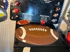 College Football Tracker Board with helmets/megaphone