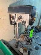 Ryobi Bench Drill Press with Laser with table & contents