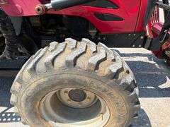 Mahindra 5010 Enclosed Cab Tractor with Front End Loader