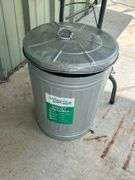 NexGrill - Gas - and Metal trashcan