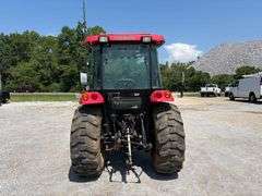 Mahindra 5010 Enclosed Cab Tractor with Front End Loader