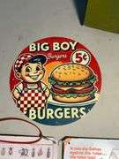 (3) Metal Signs