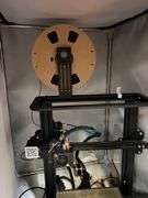3D Printer COMGROW with table & contents