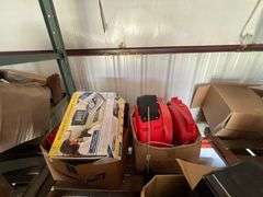 (2) Pallets of misc reel parts and wire