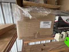 Pallet:  Phone, Large Plastic reel, reels of cable, adaptors