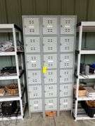 Lockers with contents