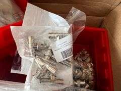 Pallet:  Phone, Large Plastic reel, reels of cable, adaptors