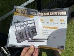 2025 GIYI Unused GY-CYHC Mini-Skidsteer Side Shift Fork
