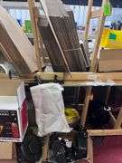 Work Table:  Boxes/Reels/Cords: All contents above & below