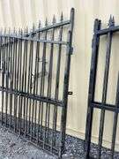 2025 Miva Unused Decorated Entrance Gates, Pair