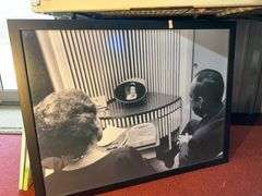 Black/White Art Piece - Framed/Signed