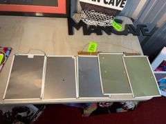 (5) Metal Band Signs