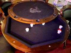 Poker Table with (4) Chairs