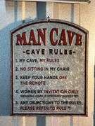 (3) Man Cave Signs/Cigar Signs