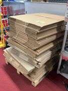 (1) Pallet of packing boxes