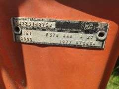 1977 Ford F350 Custom Box Truck (no contents)