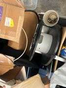 LARGE LOT of misc reel parts, surveillance equipment, large amounts of wire cables