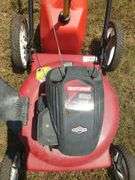 Craftsman 22 inch mower with gas can