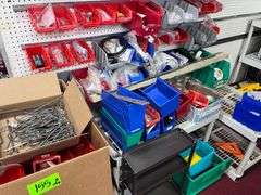 LARGE Lot of misc Reel parts and part bins