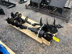 2025 GIYI Unused Mini Excavator Auger Drive and 3 Bits