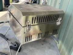 NexGrill - Gas - and Metal trashcan