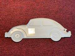 Metal table/Metal VW Sign/Scroll Art
