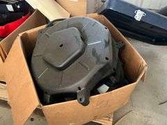 LARGE LOT of misc reel parts, surveillance equipment, large amounts of wire cables