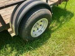 Utility Trailer with hoist